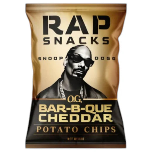 Rap Snacks 71 Gr Shop Dogg BAR-B-QUE Cheddar Chips