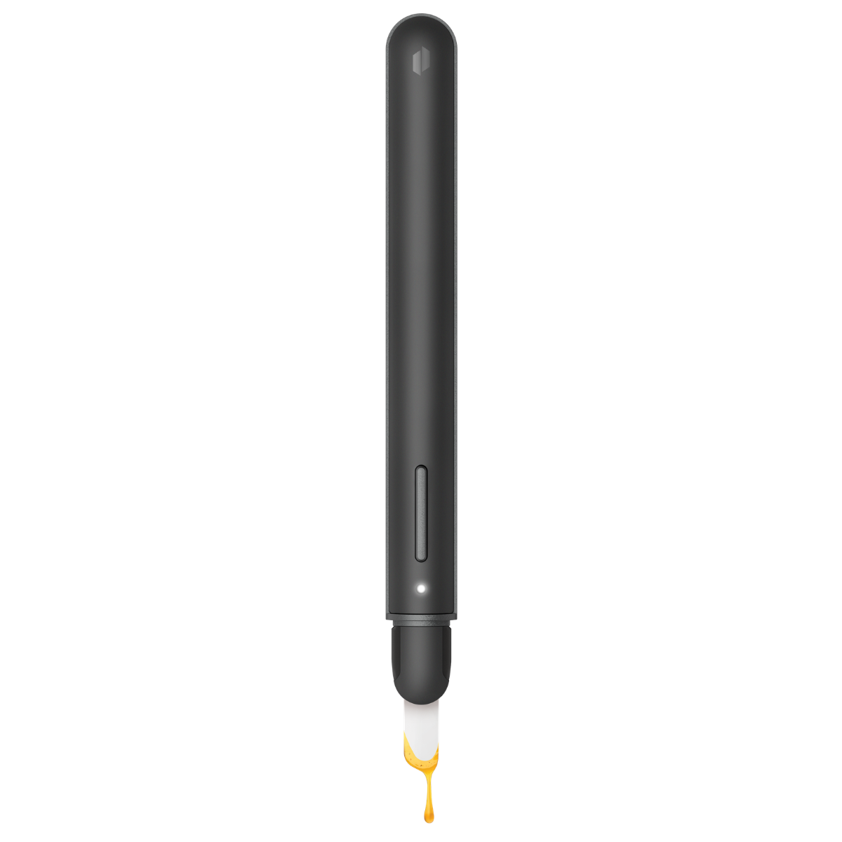 Puffco Hot Knife V2 Onyx avec pointe en céramique chauffante et recharge USB-C pour concentrés.