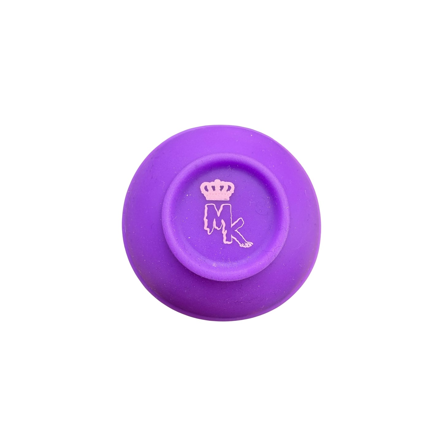 Dessous du bol MK Mix mauve Magic King, finition arrondie et souple