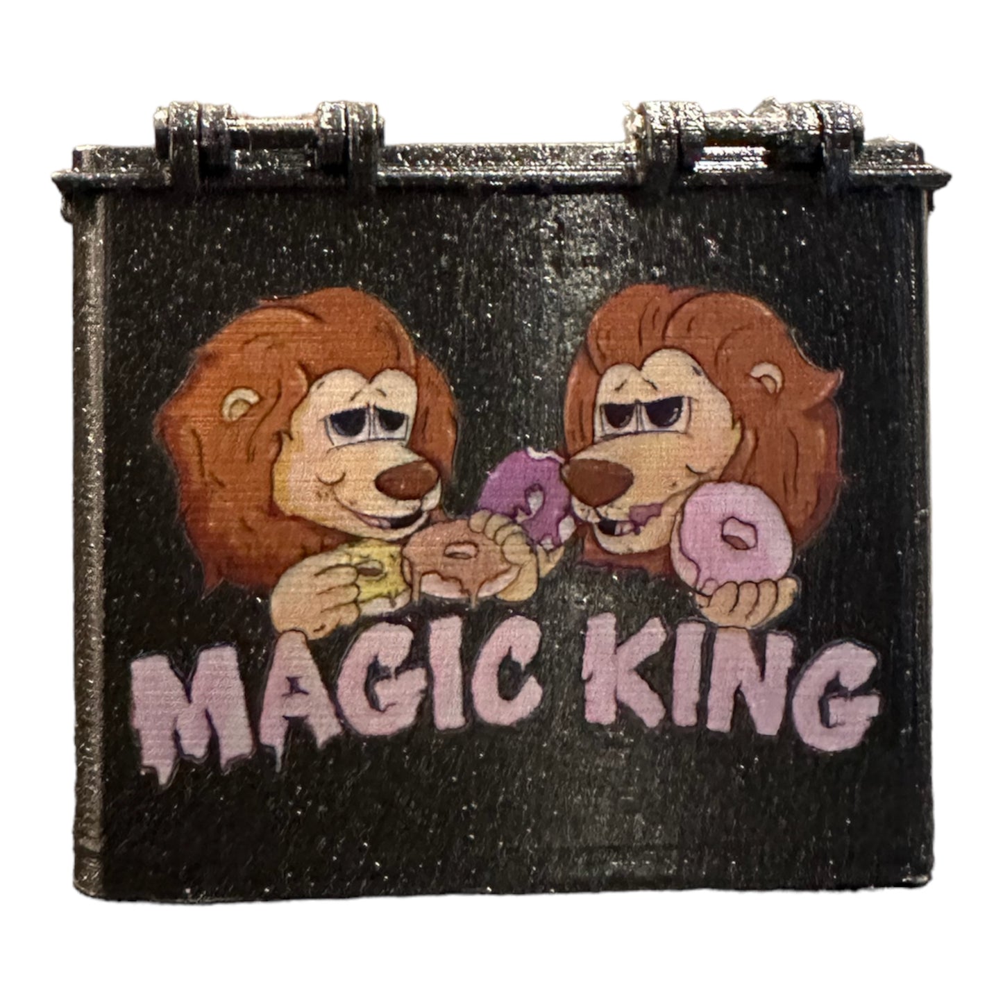 Cendrier Magic King mini poubelle – vue arrière