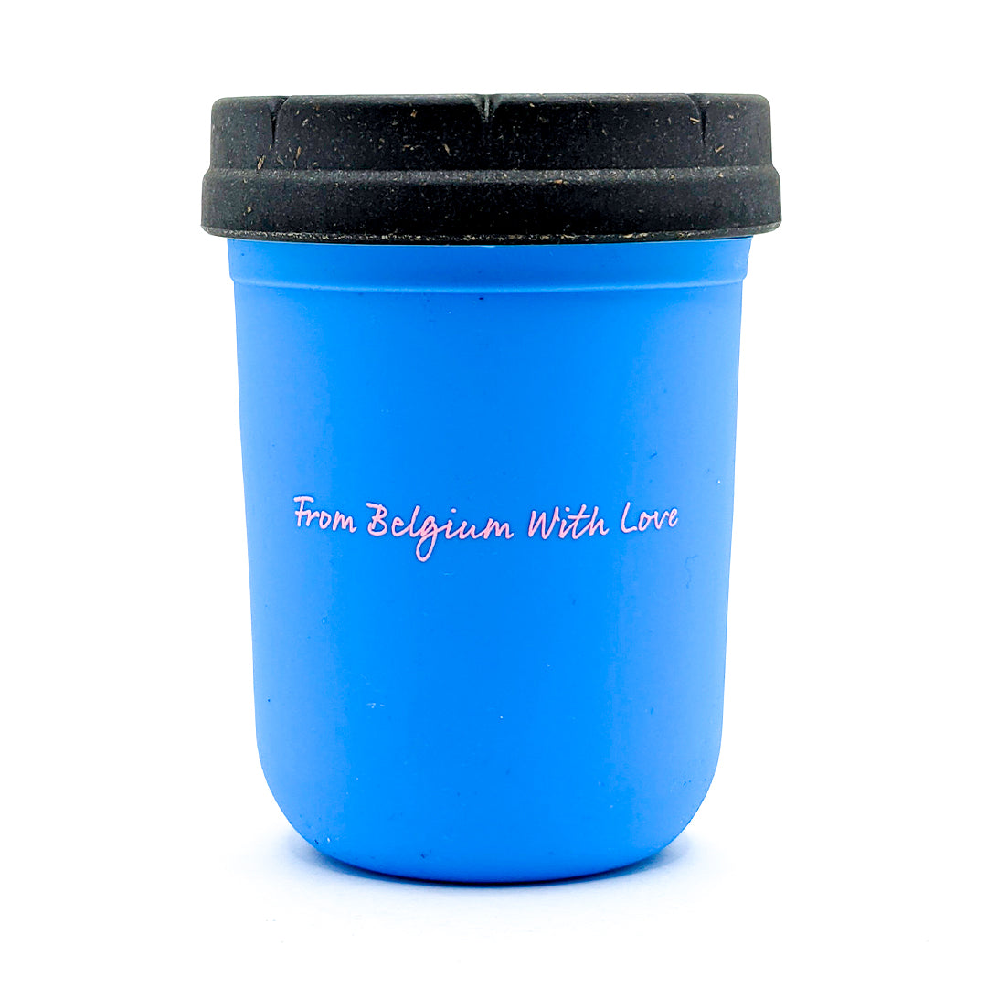 Dos du Restash Jar Magic King bleu – design épuré avec informations produit au verso
