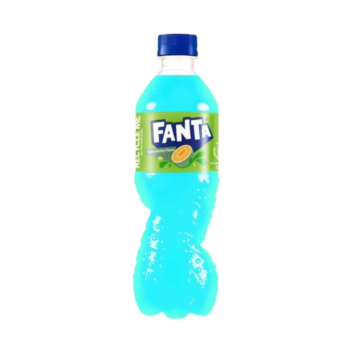 Fanta Asia Hami Melon 500ml en bouteille – soda asiatique pétillant aux saveurs de melon Hami