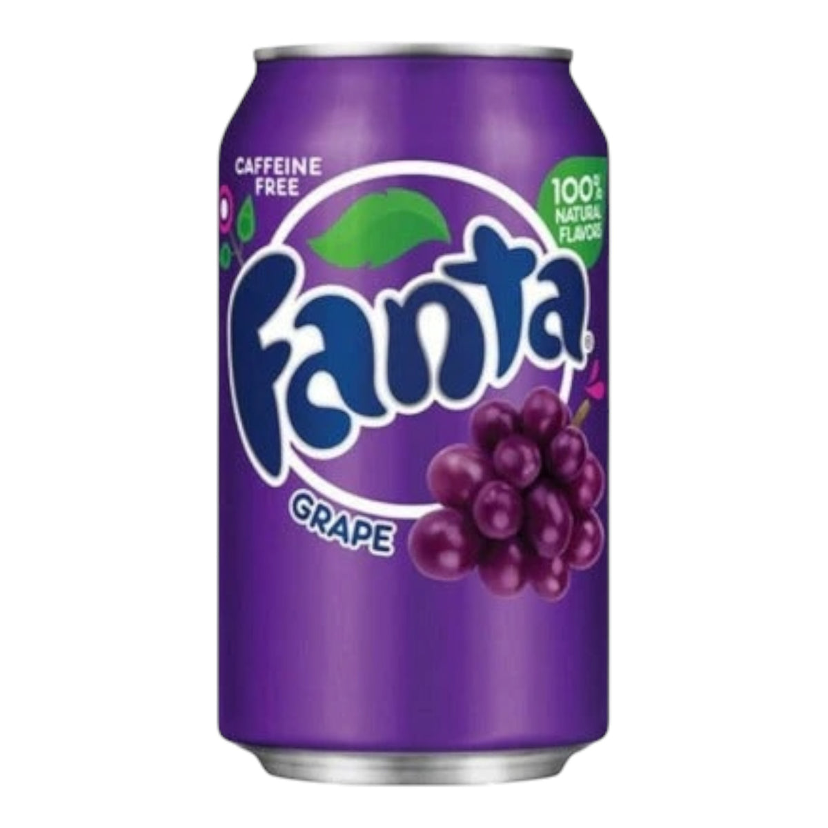 Fanta Grape Raisin 355ml en canette – soda américain pétillant à la saveur intense de raisin