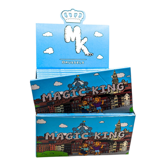 Pack Feuilles Artistiques Magic King Jour, papier de riz, cartons et plateau intégré, design Bruxelles