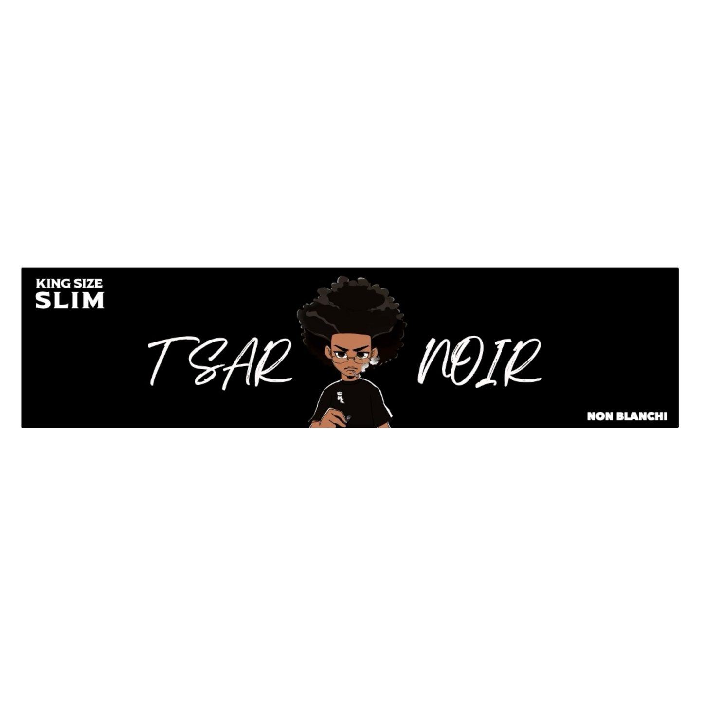 MK x Osirus Jack "Tsar Noir" - Feuilles à Rouler KS (Non Blanchi)
