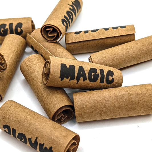 Filtres non blanchis Magic King Mauve – perforés, rigides, design Donuts