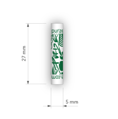 Filtres Purize 5mm Super Slim – Pack de 1 filtre à charbon actif