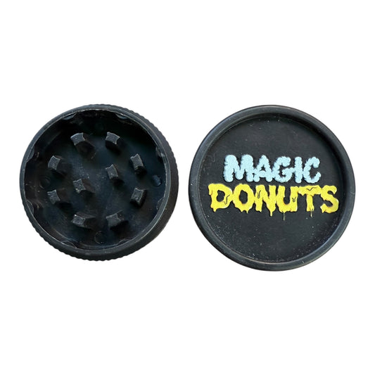 Grinder Magic Donuts noir Magic King, dos avec visuel artistique signature