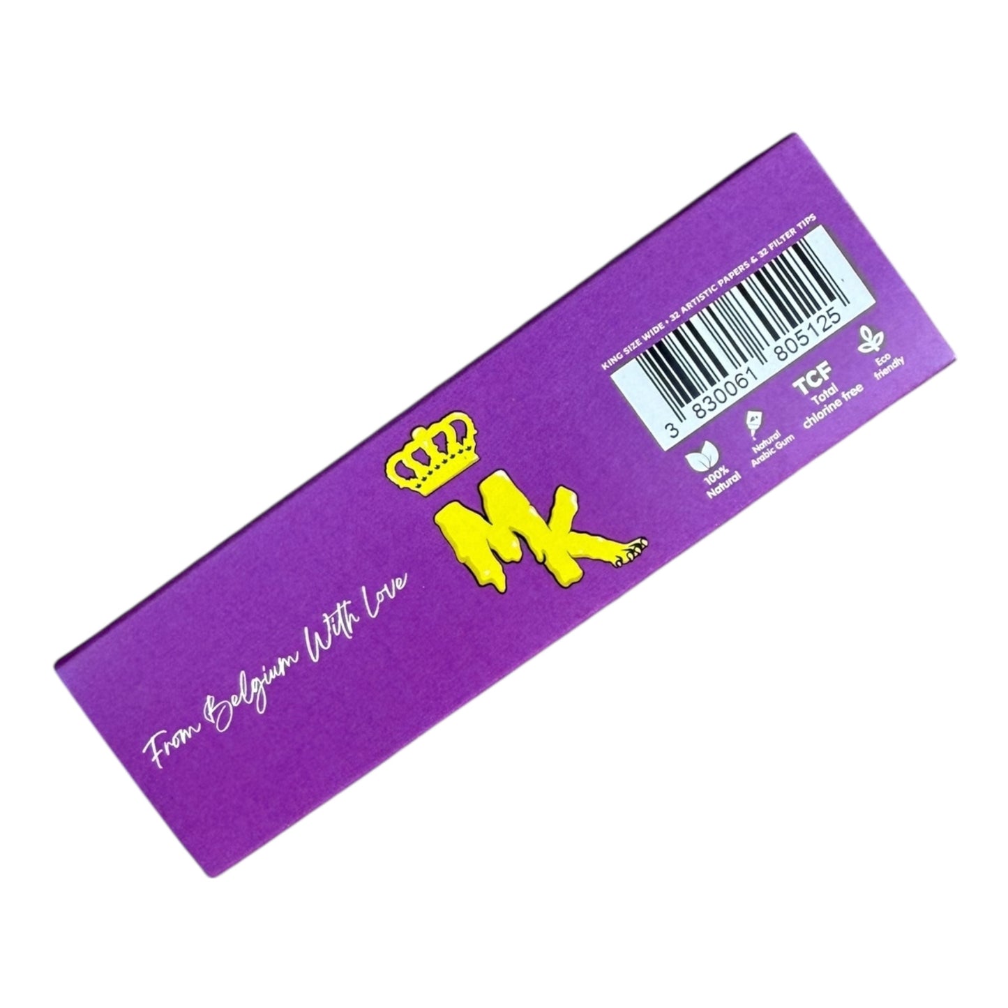 Feuilles artistiques Magic King Donuts Mauve Large + Tips – face arrière