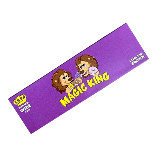 Feuilles artistiques Donuts Mauve Large + Tips – face avant design belge