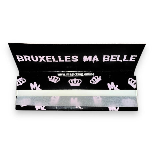 Carnet Magic King Donuts Noir ouvert – feuilles en riz naturel, édition artistique 5ᵉ anniversaire