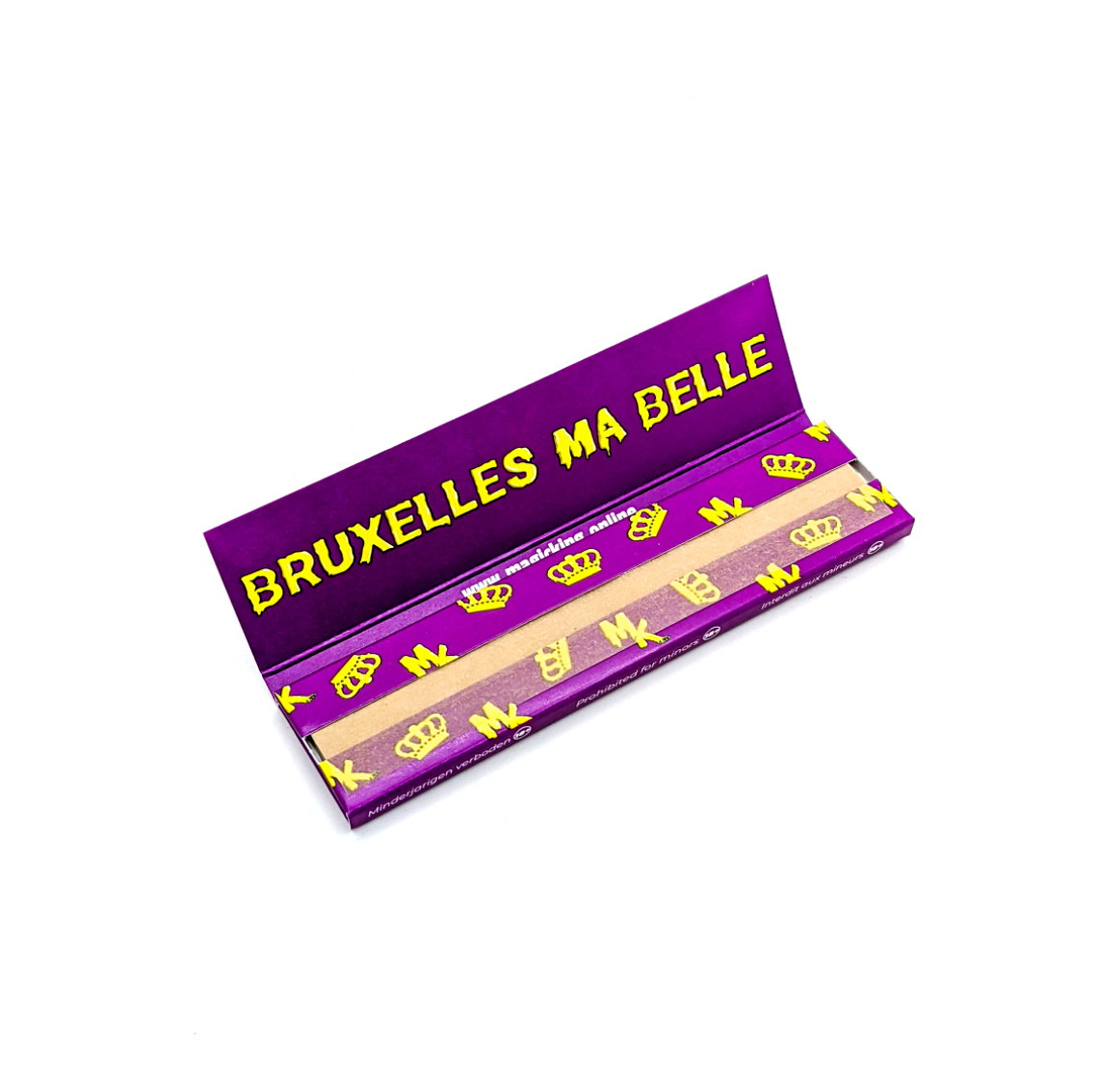 Paquet ouvert de feuilles artistiques MK Mauve – Papier naturel et design exclusif