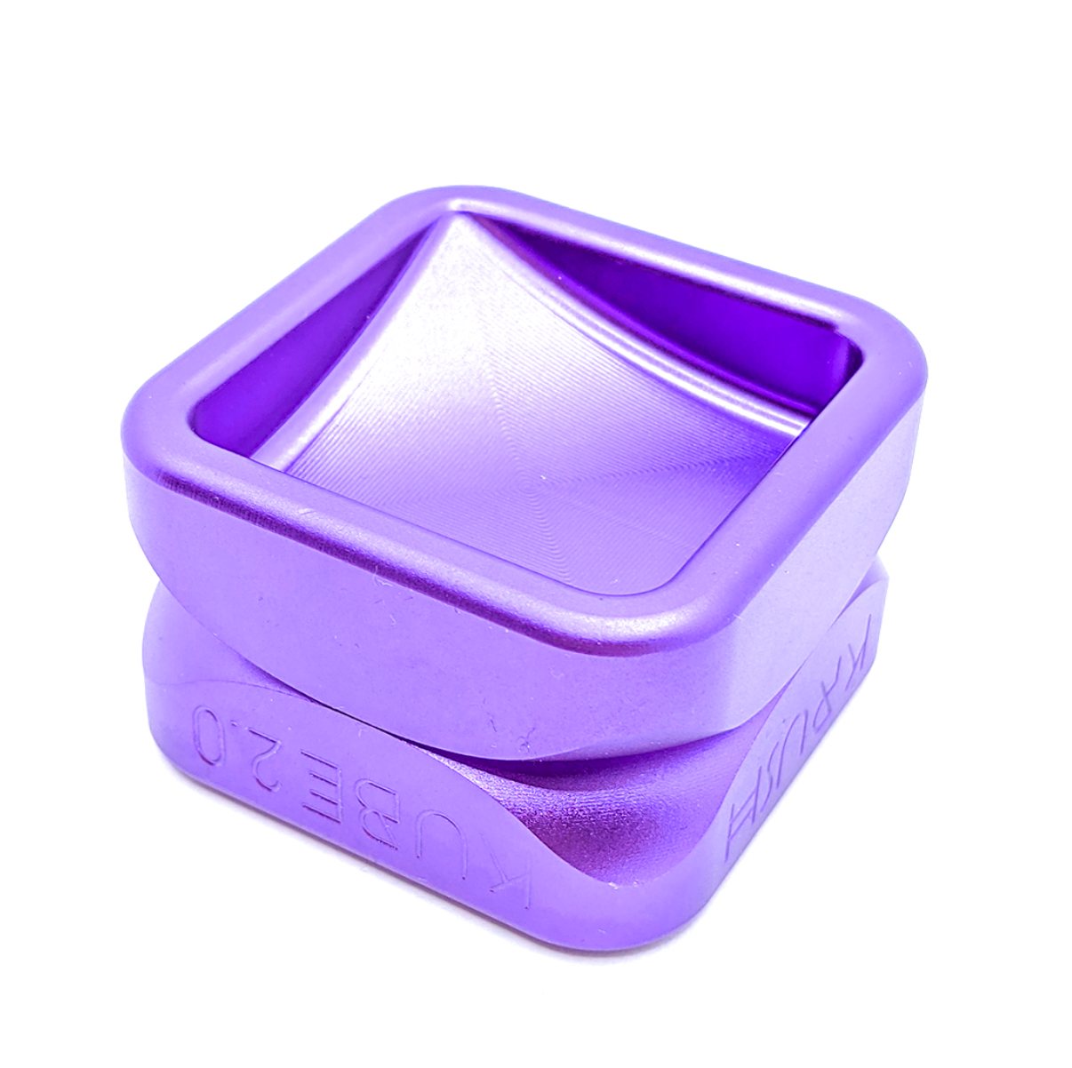 Grinder Magic King x Krush Mauve – Vue arrière, finition haut de gamme