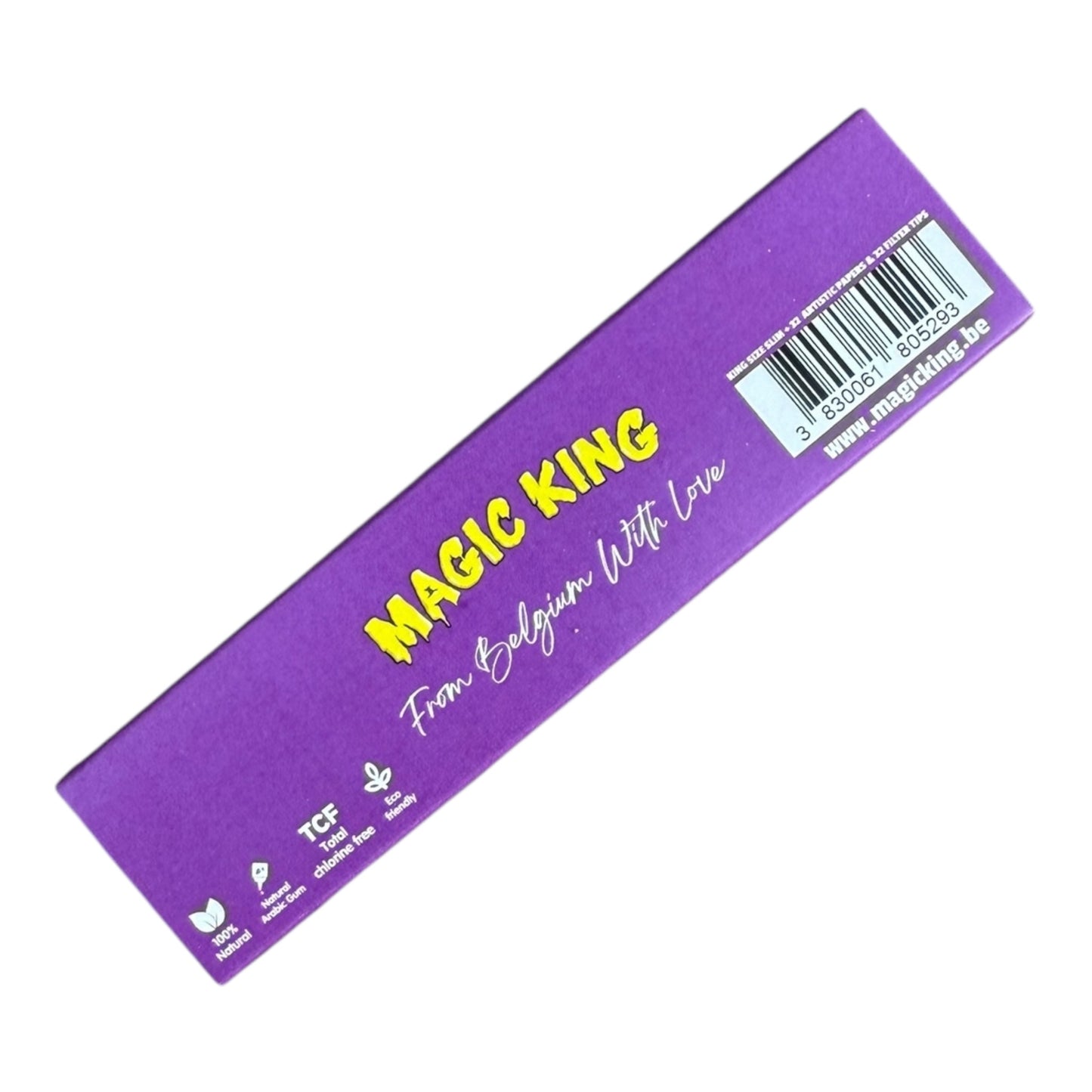 Magic King Slim Mauve + Tips – face arrière du pack artisanal