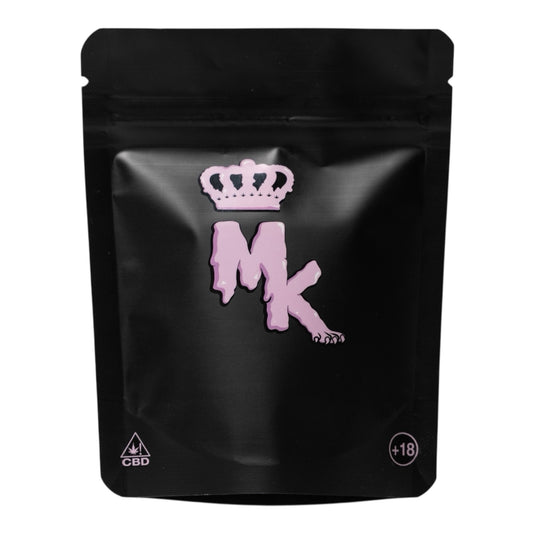 Pochons MK Premium Magic King – vue de face, design exclusif pour fleurs CBD et extractions