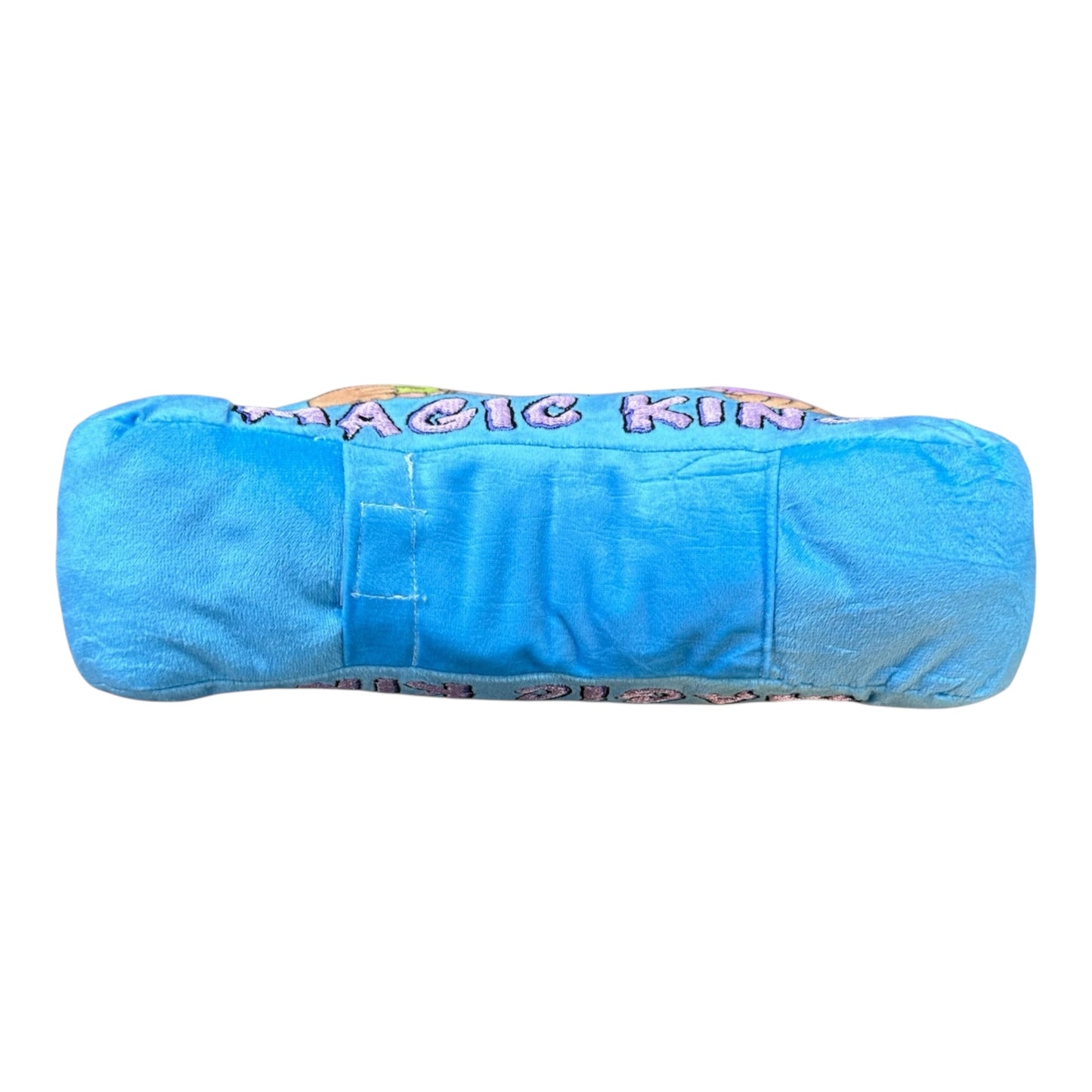 Peluche Magic King Bleu Aqua avec Frères Lions et poche cachée bas