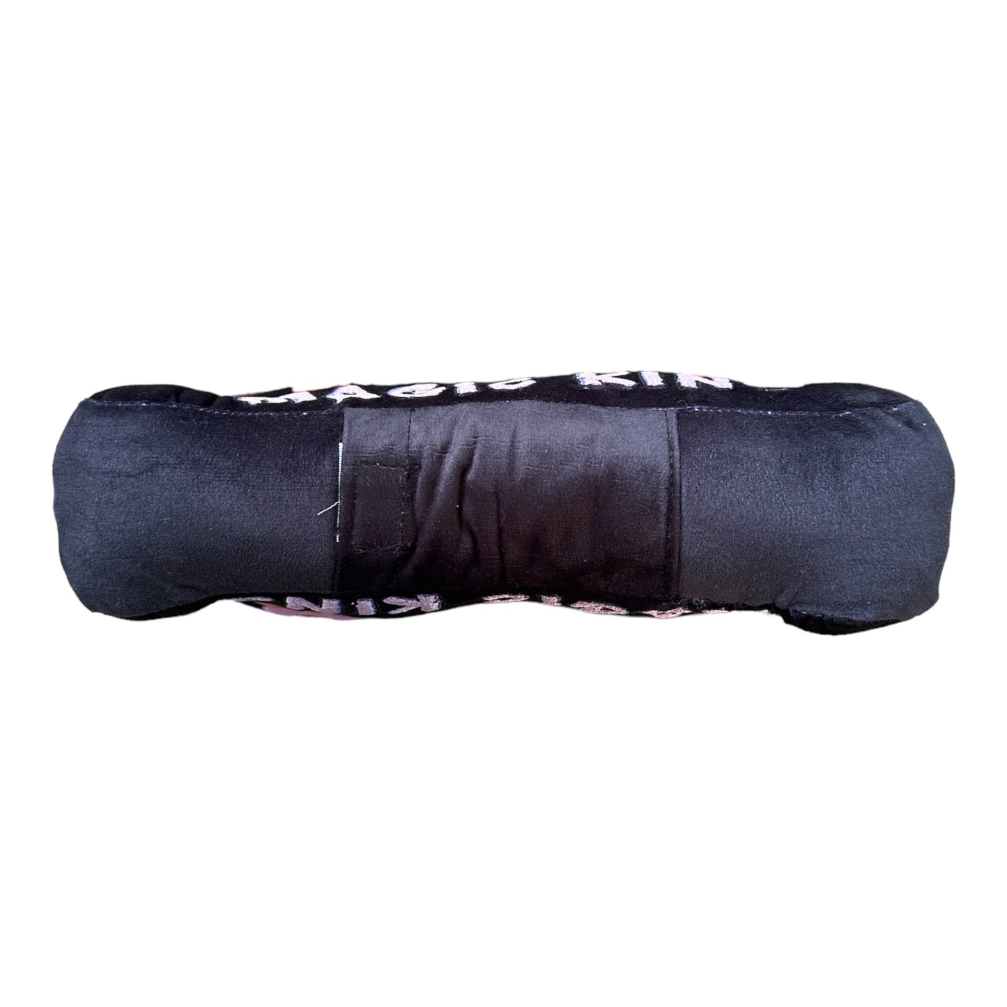 Peluche Magic King noire avec Frères Lions et poche secrète en bas