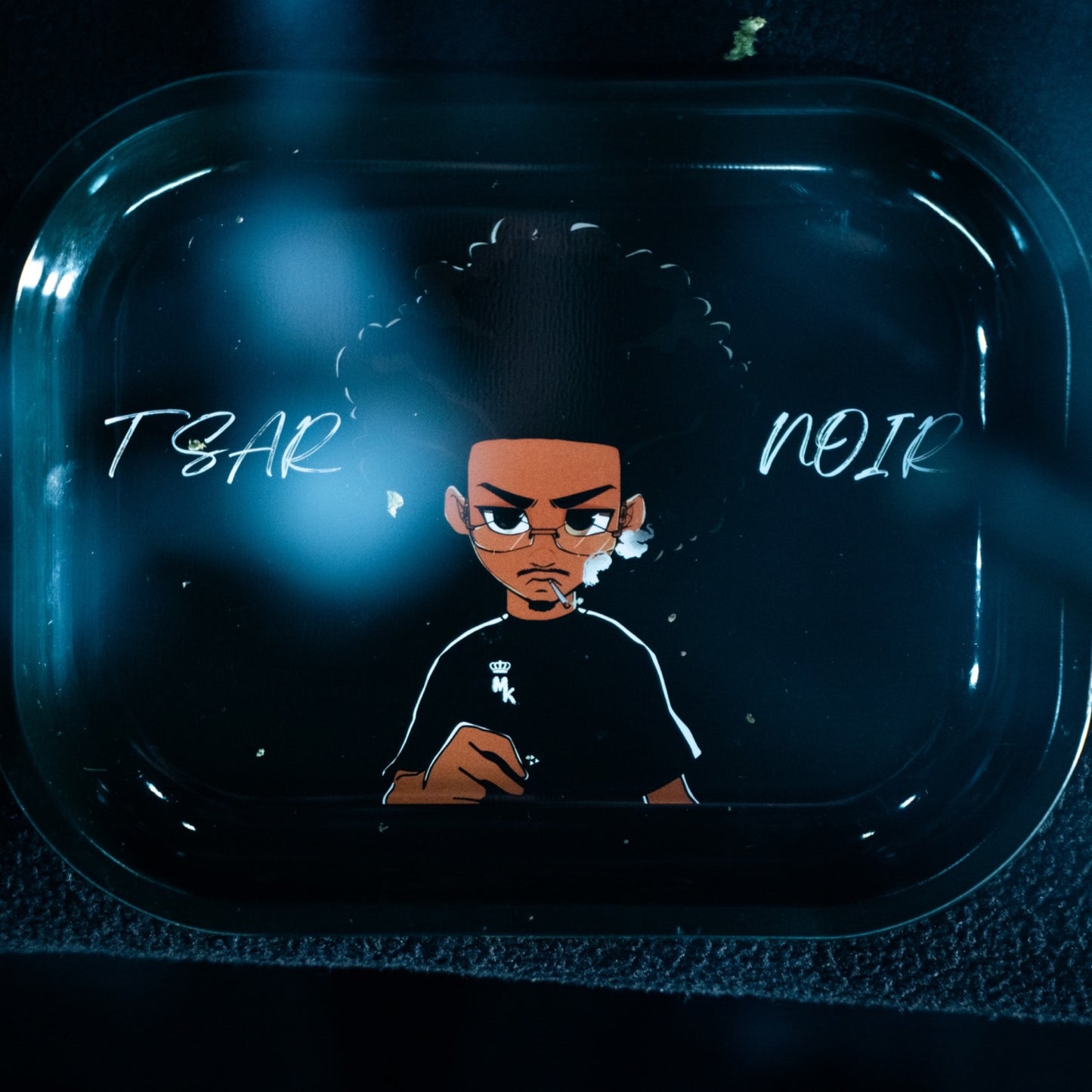 Plateau de roulage Magic King x Tsar Noir édition limitée