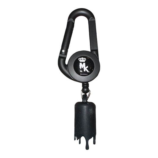 Porte-briquet dos noir matte 3.0 Magic King avec logo MK gravé