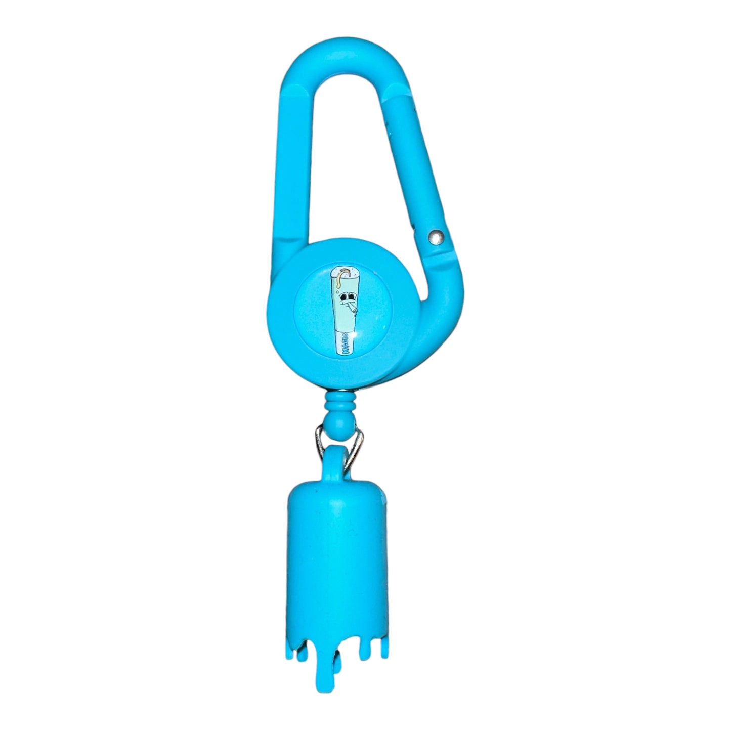 Porte-briquet Magic Donuts 3.0 bleu aqua avec logo et joint cartoon Magic King