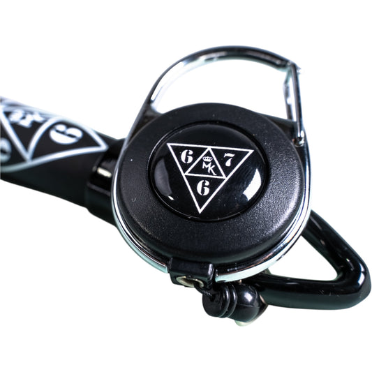 Porte-briquet MK x 667 noir – zoom leash anti-vol pour Clipper ou Bic Mini