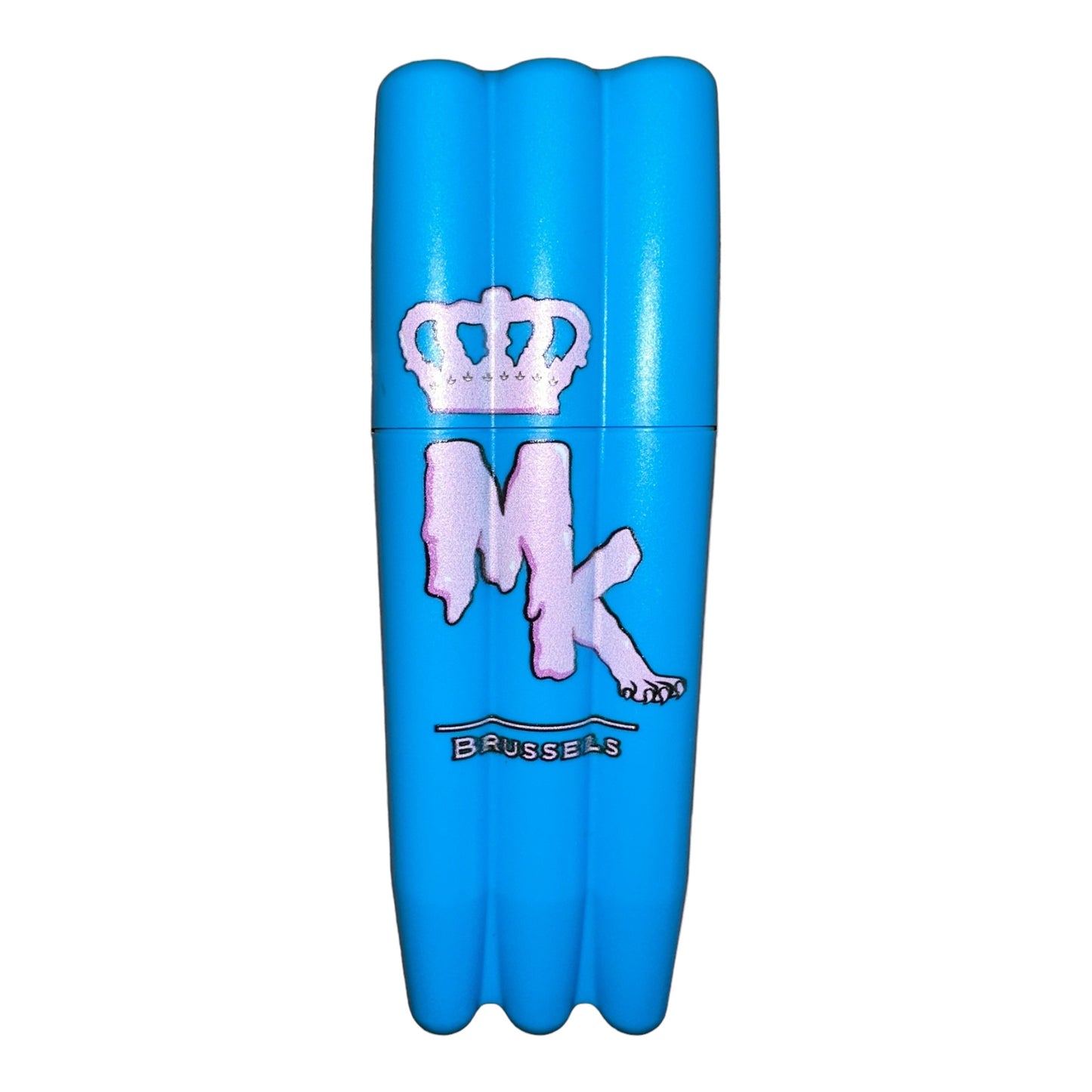 Triple porte-joint bleu aqua Magic King avec logo MK Brussels