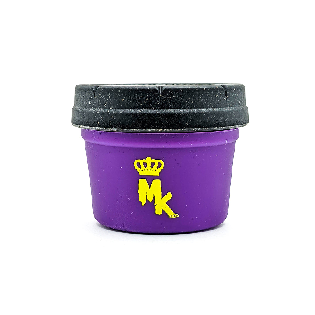 Restash Jar Magic King mauve 40 ml – mini pot hermétique avec couvercle bambou