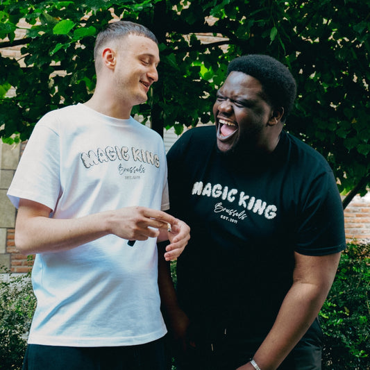 T-shirt Magic King Classic – vue de dos, sobriété et qualité made in Portugal