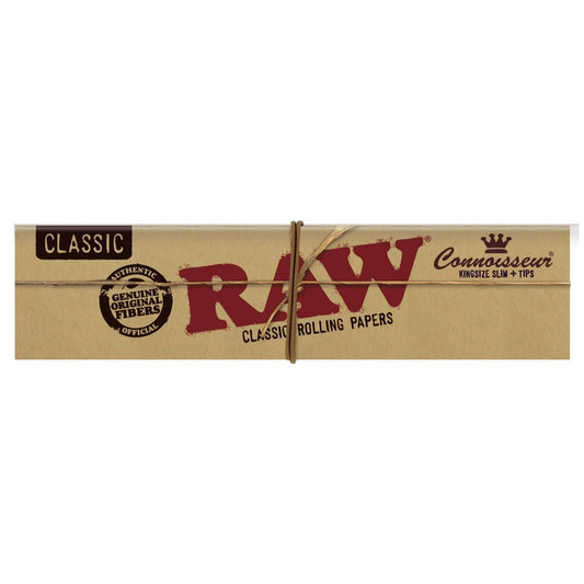 RAW Classic "Papier + Filtres Tips" - Connoisseur KS Slim