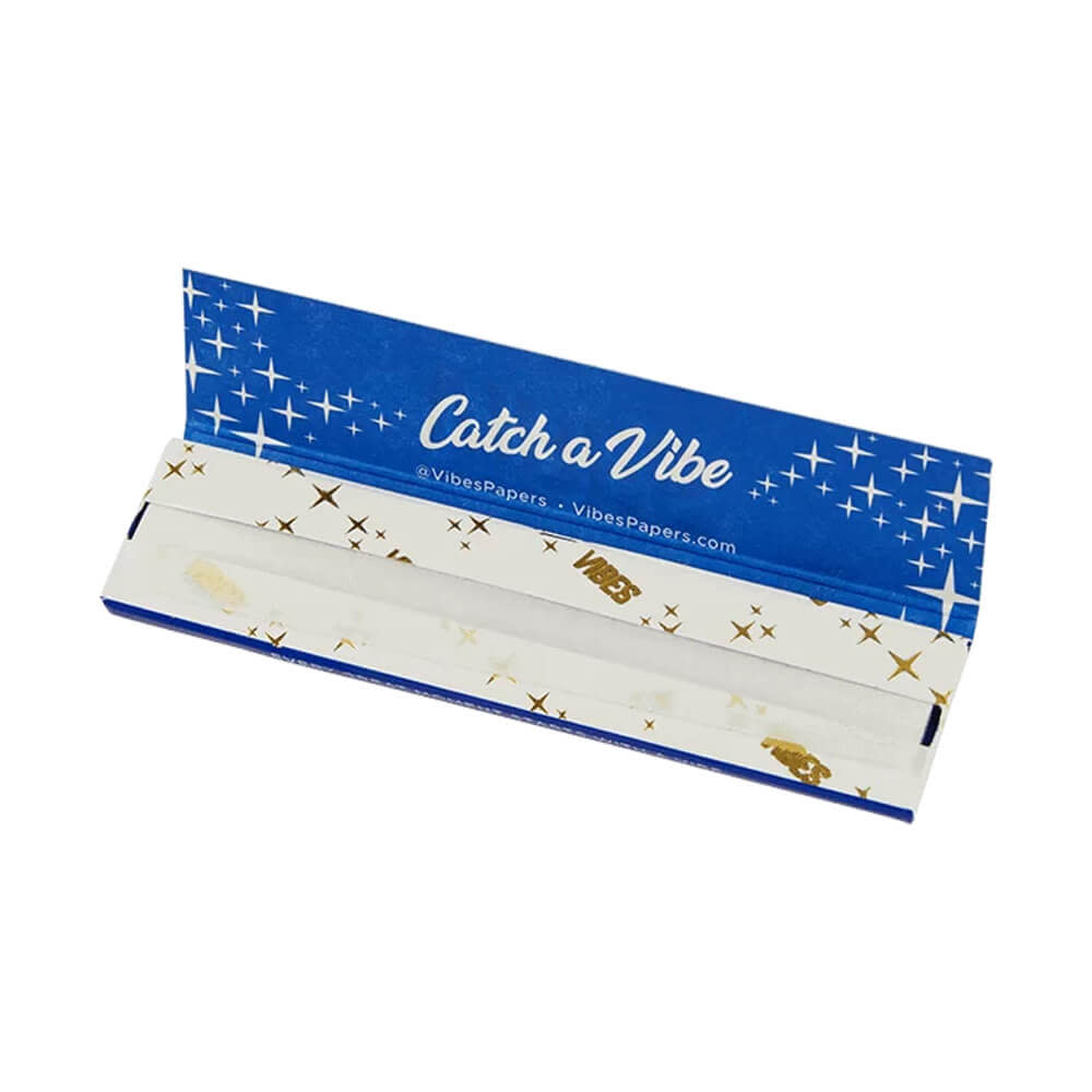 VIBES Feuilles Slim - Bleu (Riz)