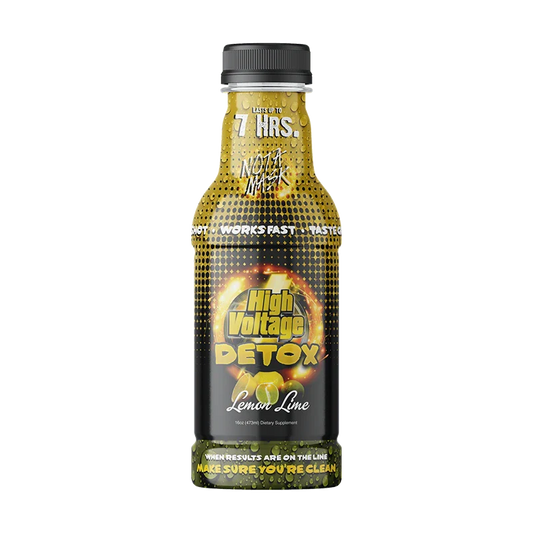Bain de bouche High Voltage goût citron - Magnum Instant FLUSH 60ml pour une haleine fraîche et une élimination rapide des toxines.