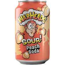 Warheads - Sour Soda Pêche (330ml)