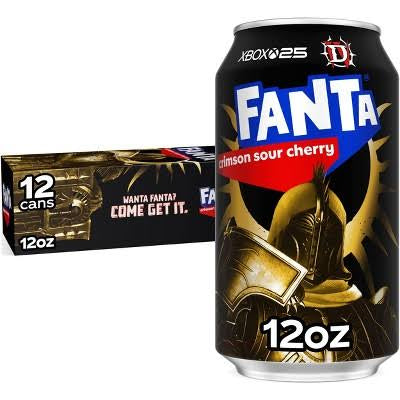 Fanta - Crimson Sour Cherry (355ml)