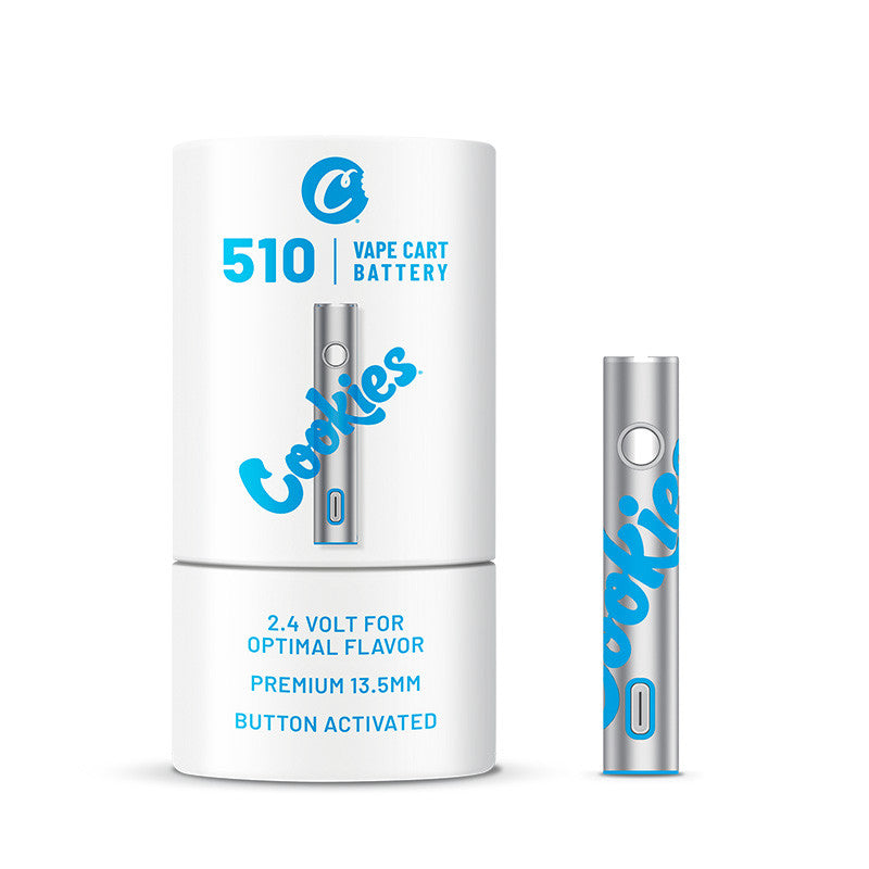 Batterie Cookies 510 Vape Pen Silver 350 mAh rechargeable USB