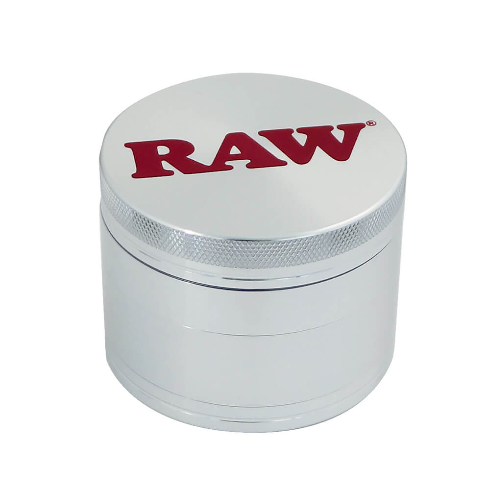 RAW Grinder Métal - Silver (4pcs)