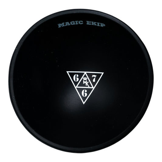 Bol mix Magic King x 667 – Vue de face, en silicone noir avec logo imprimé