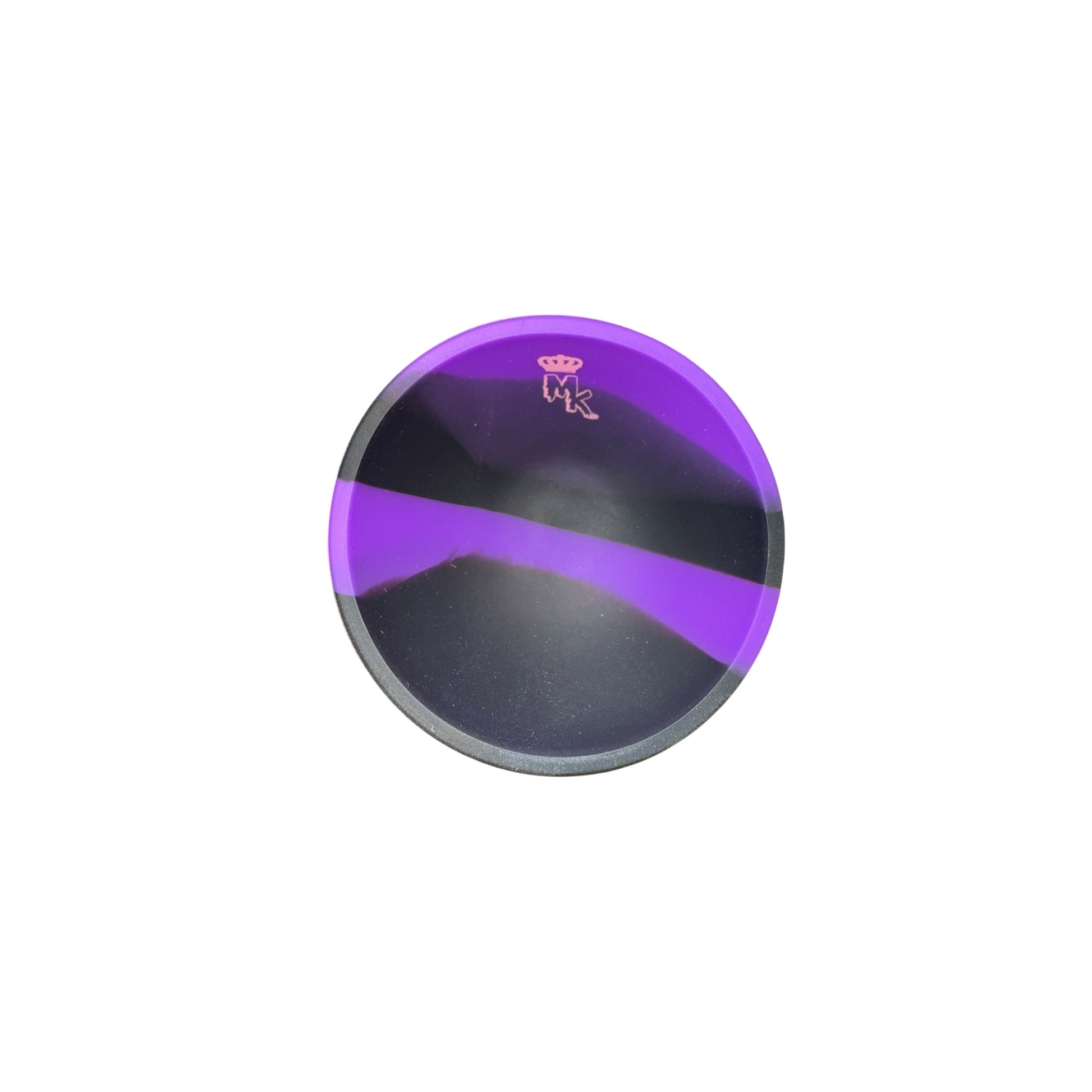 Bol rond Magic King MK Mix camo noir & mauve, vue du dessus