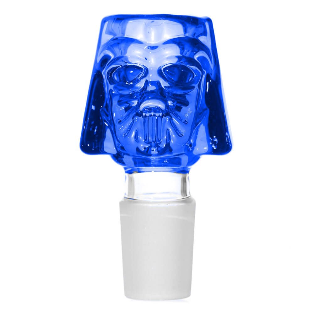Bong Head Glass Bowl Dark Lord - Bleu (14mm)