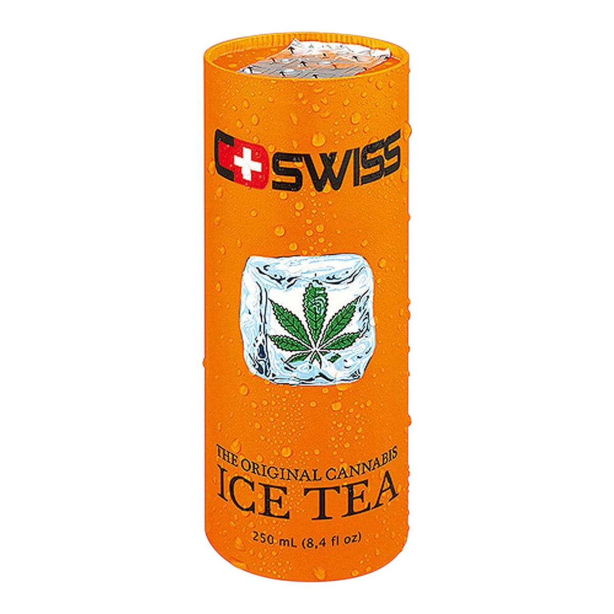 C-Swiss Cannabis Ice Tea thé glacé au chanvre