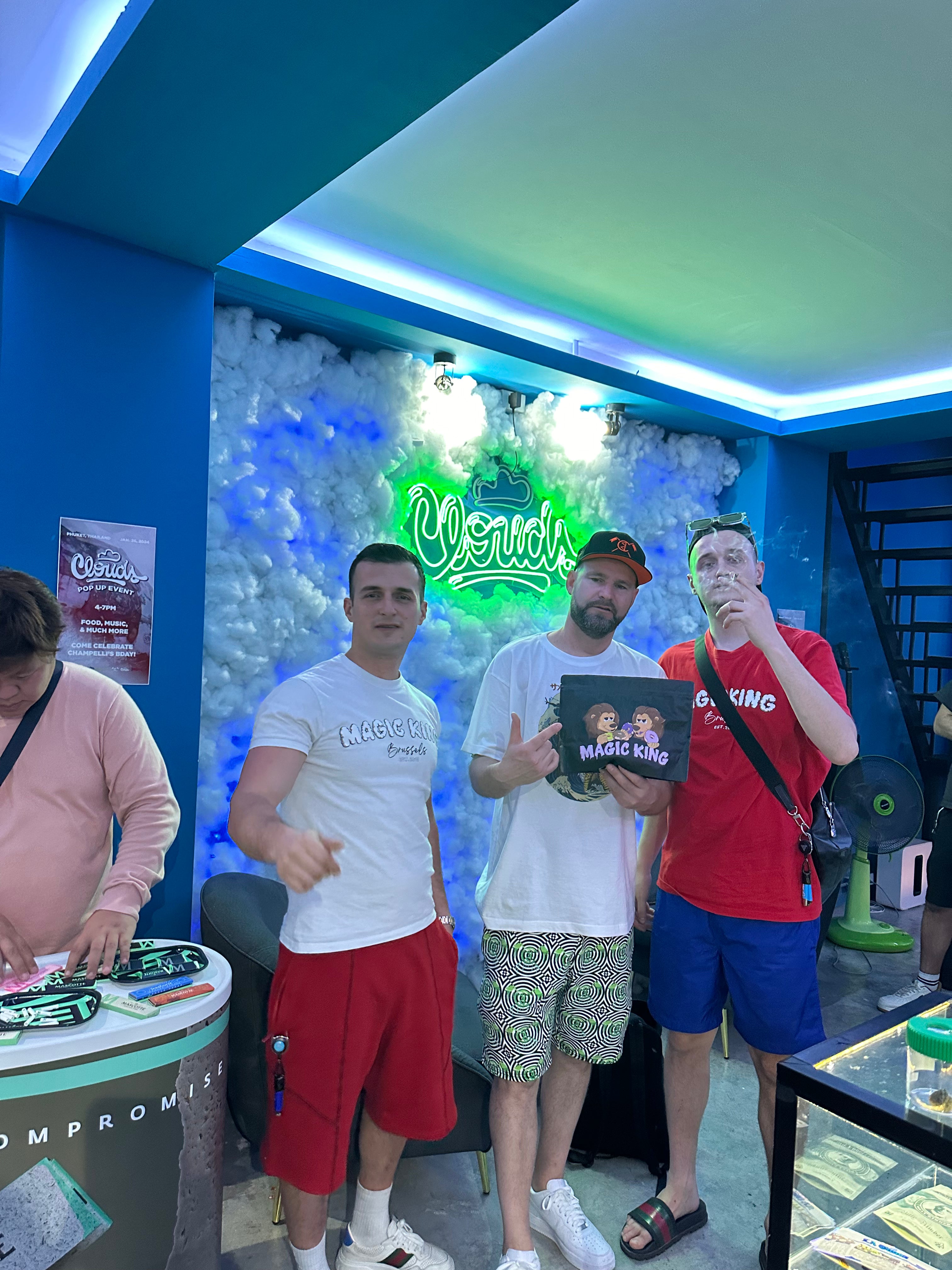 Magic King avec Champelli en Thaïlande – marque californienne iconique en visite à Phuket avec les Magic Bros