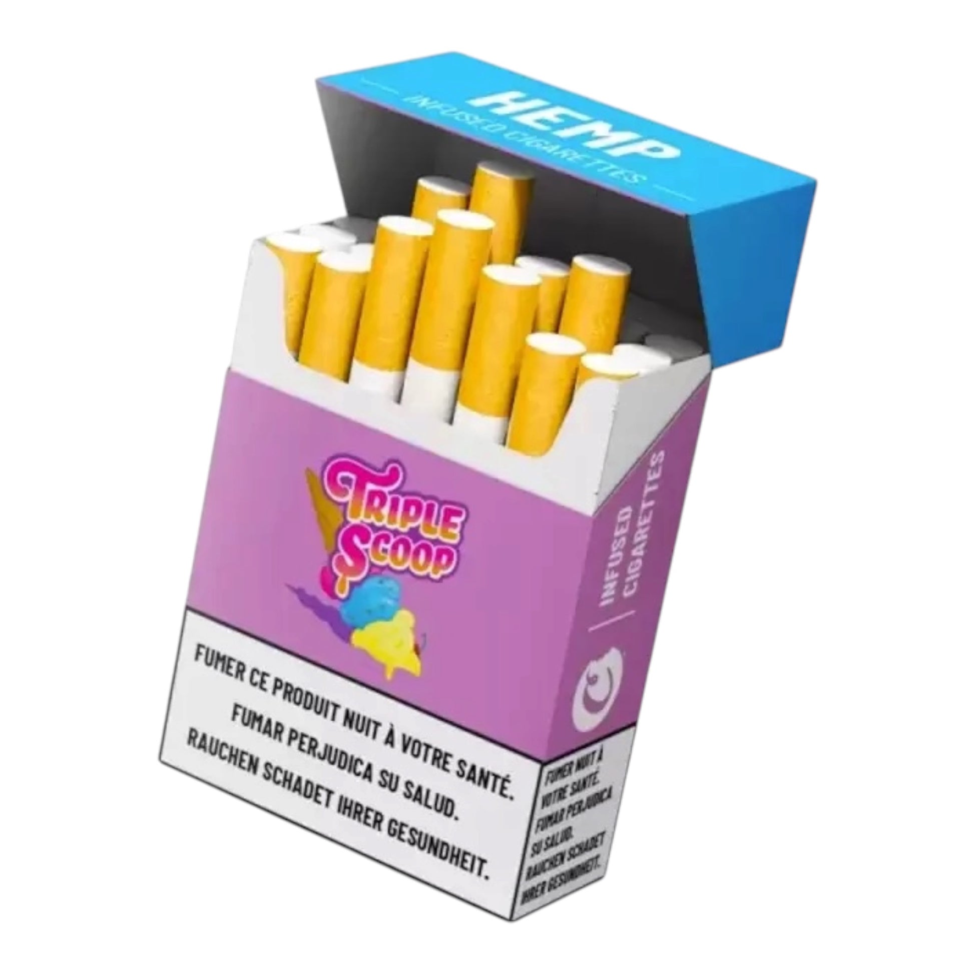 Cookies Cig CBD & Infused Triple Scoop édition collector avec packaging