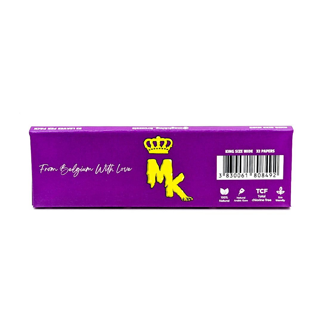 Dos du paquet Magic King Donuts Mauve – informations produit et fabrication artisanale en France