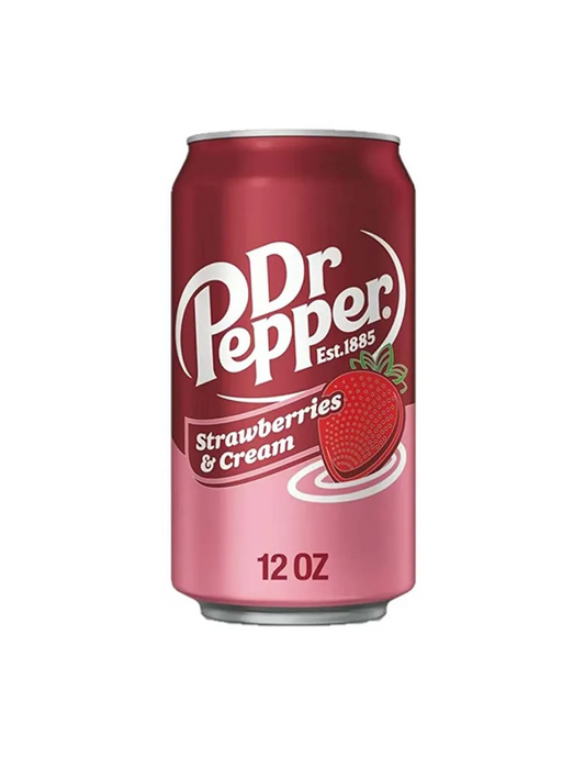 Dr Pepper - Strawberry Cream (355ml)