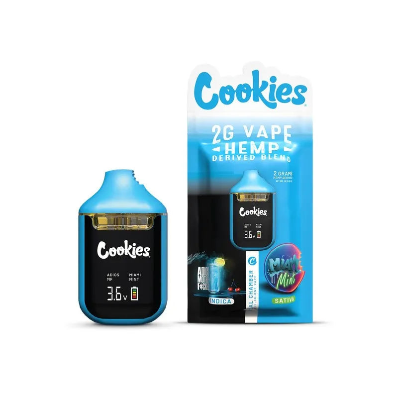 Vape Cookies Dual Chamber CBD Adios Mother Fucker Miami Mint édition premium