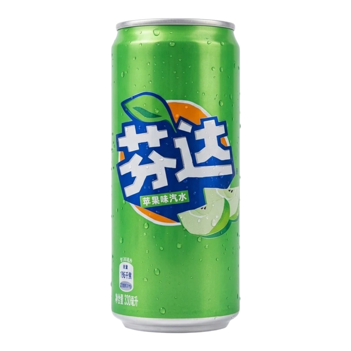 Fanta Asia Apple Pomme 330ml en canette asiatique – soda pétillant à la pomme