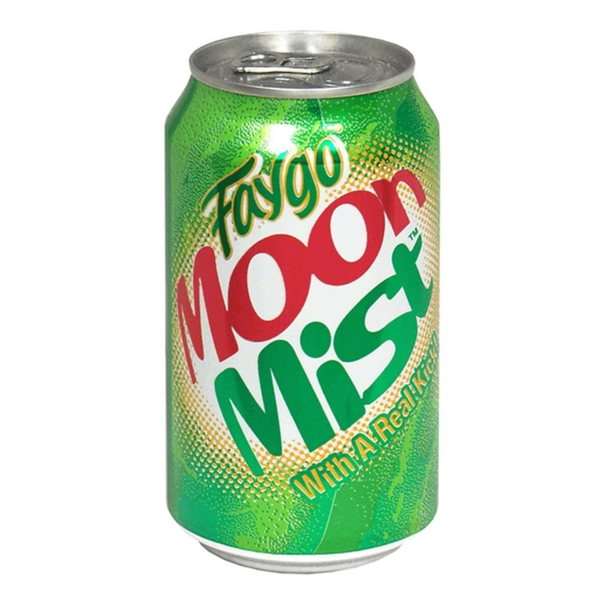 Faygo Moon Mist 355ml en canette – soda américain pétillant aux saveurs de citron et de citron vert