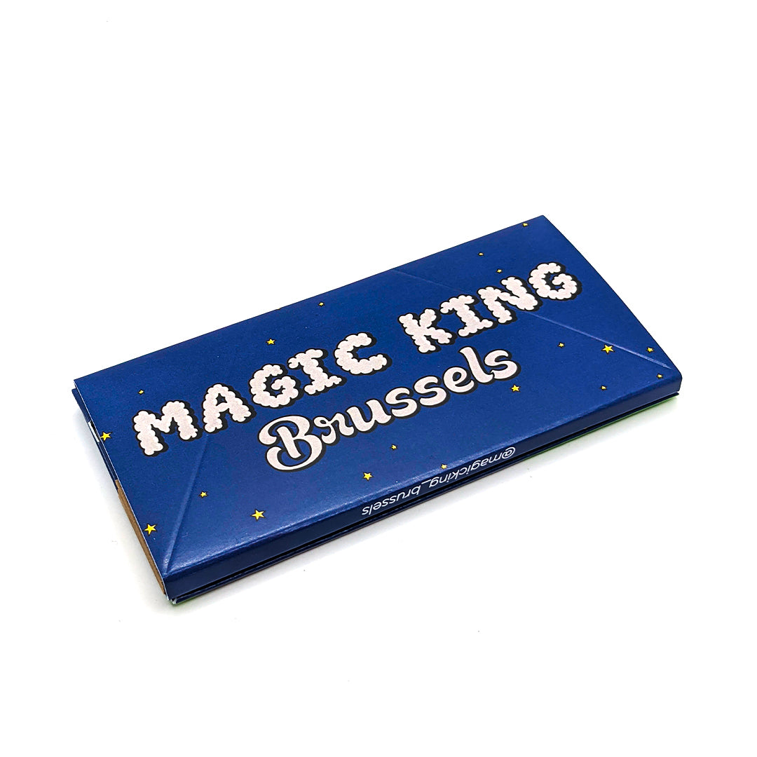 Face arrière du pack Magic King Nuit – détails du packaging artistique, mentions informatives