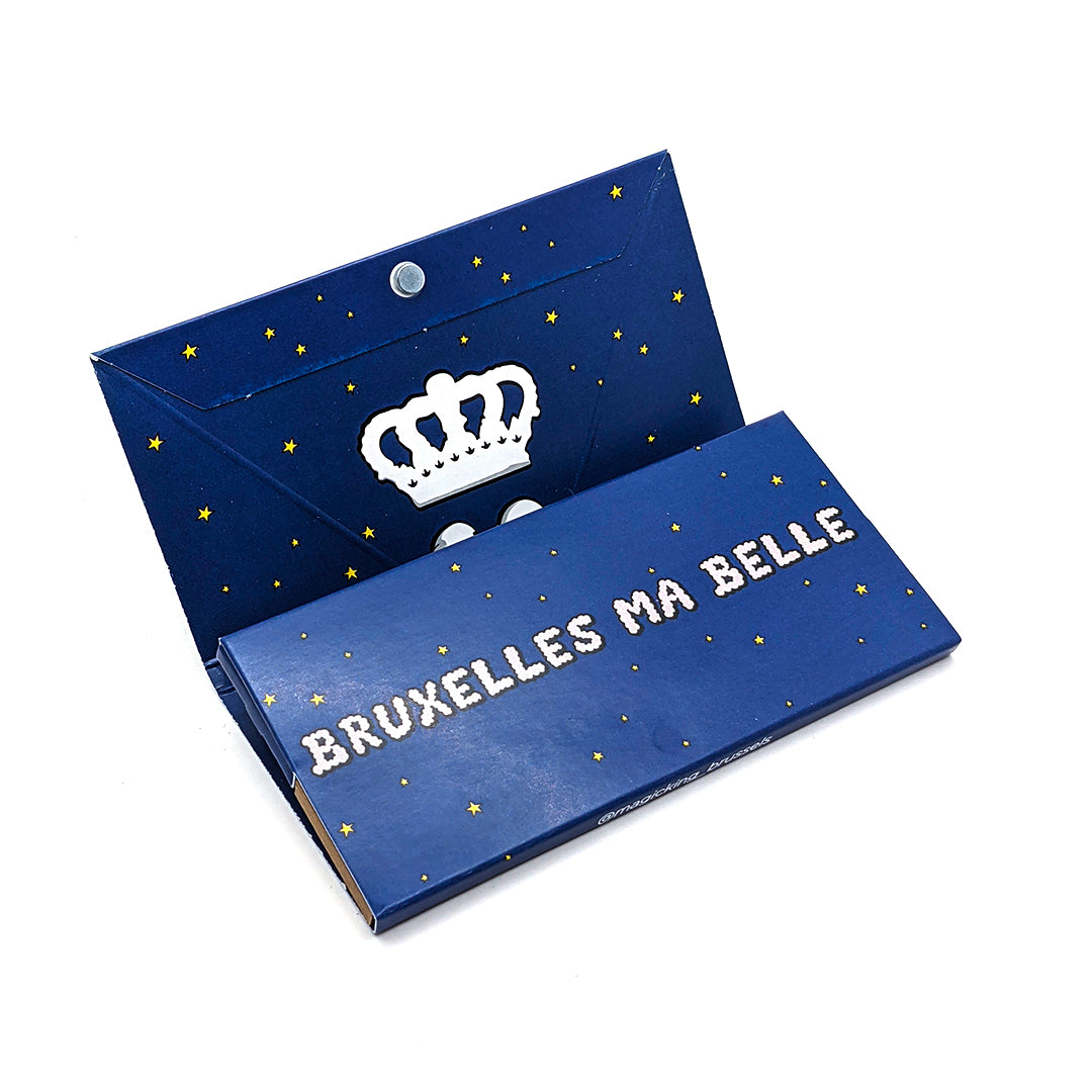 Paquet ouvert Magic King Nuit – feuilles non blanchies et plateau intégré, édition artistique