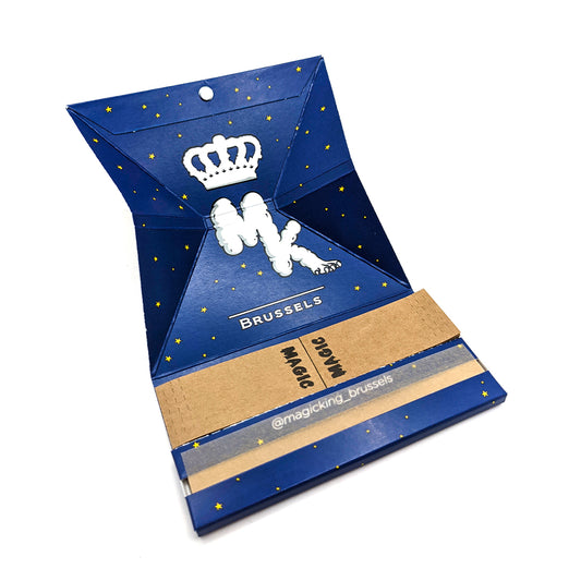 Plateau à rouler intégré Magic King Nuit – feuilles brunes non blanchies en présentation artistique
