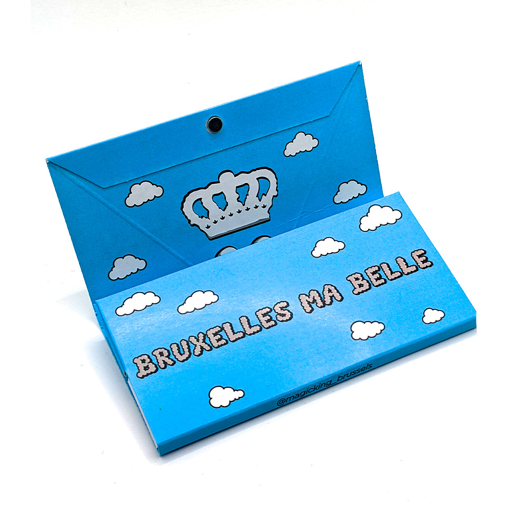 Feuilles de riz ultra-fines Magic King + cartons perforés intégrés – édition Jour